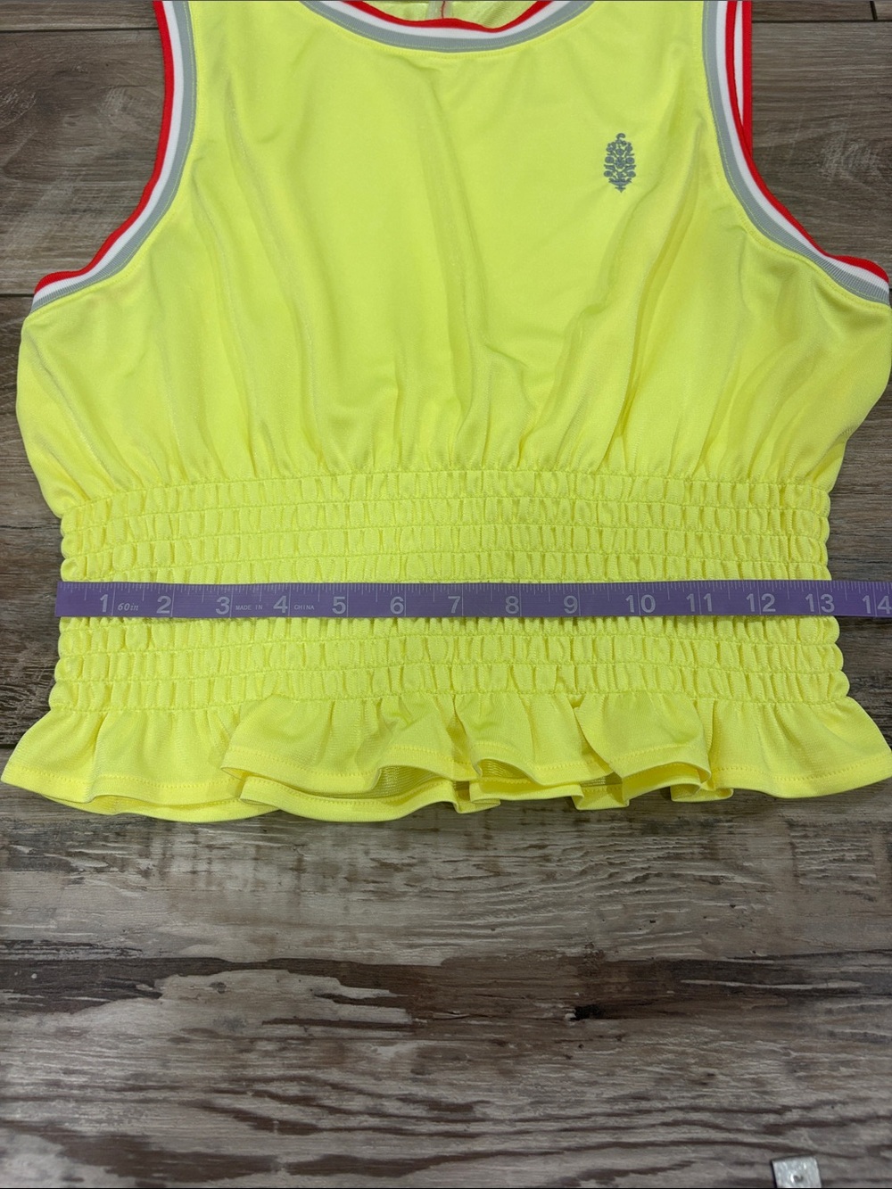 NWOT FP Movement Prime Time Tank Yellow Medium - Picture 7 of 9